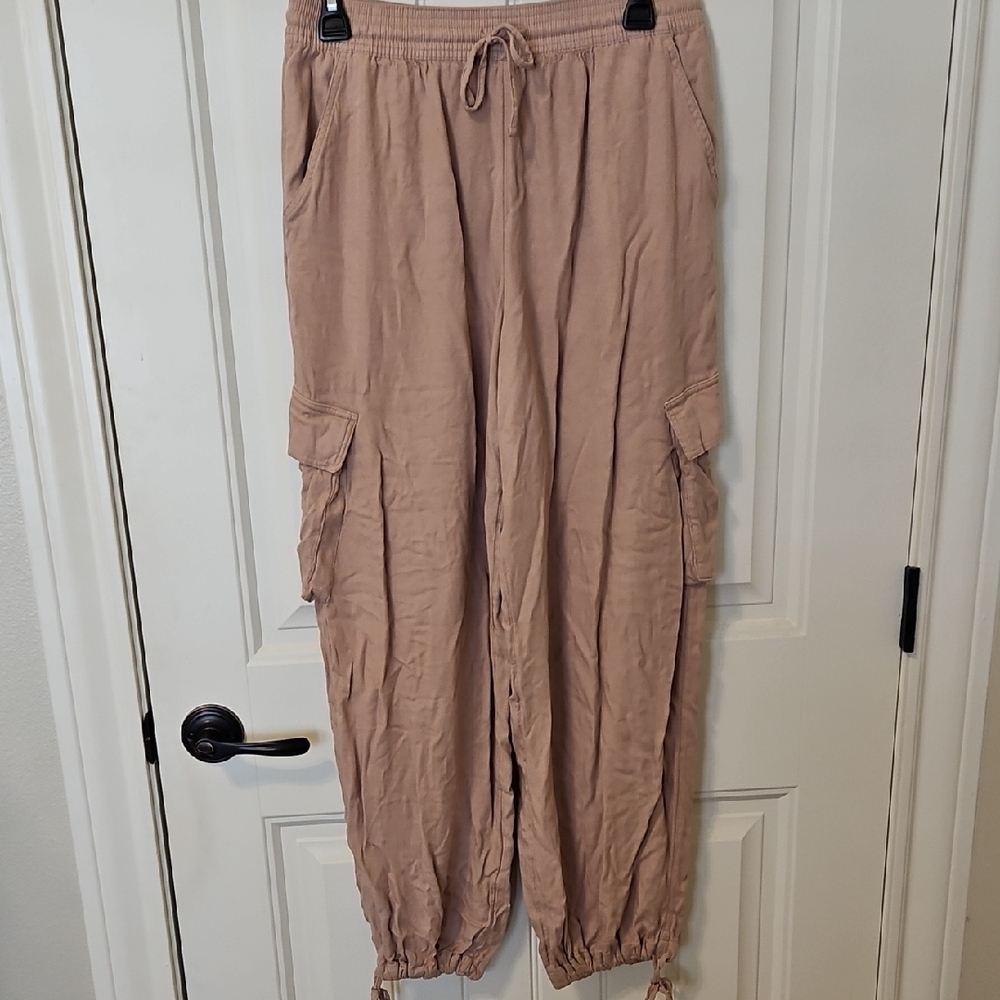 SO Light Brown Cargo Joggers